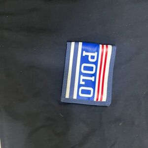 Polo by Ralph Lauren Blue and Red Striped Wallet
